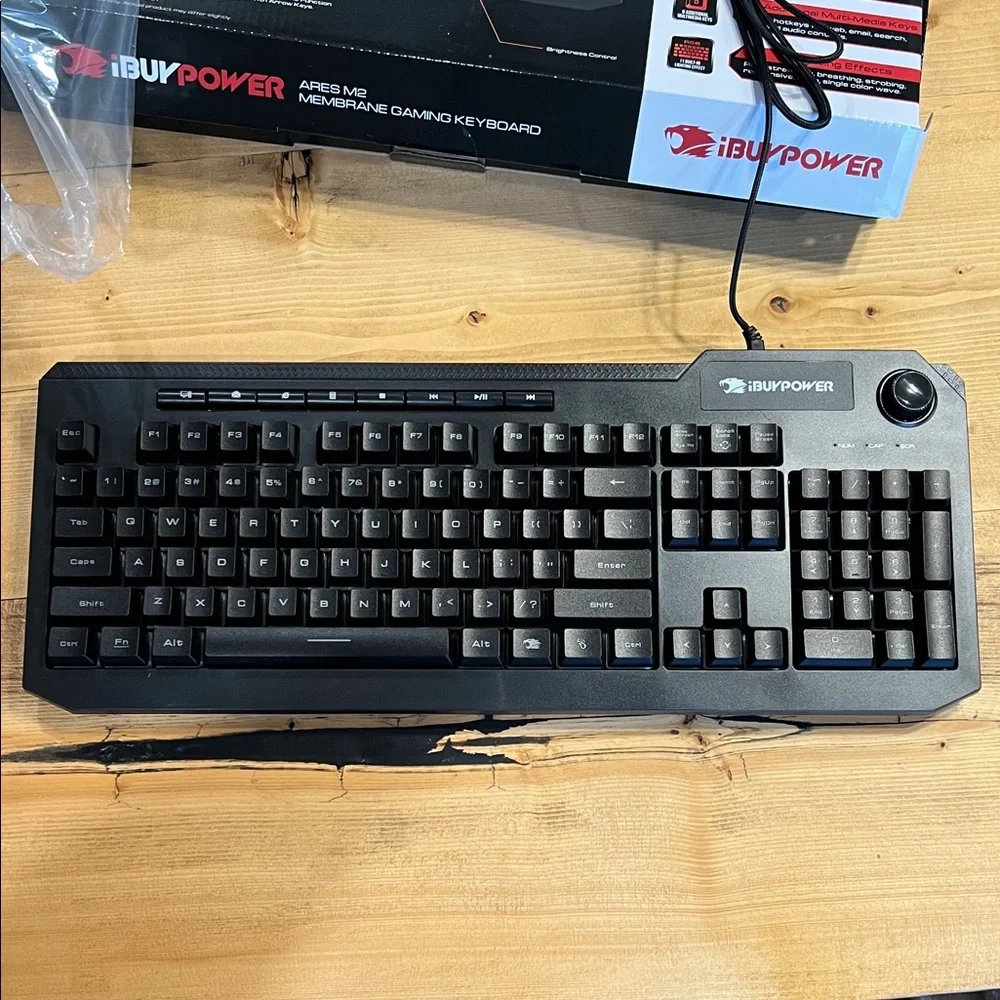 Ares M2 Gaming Keyboard - Black